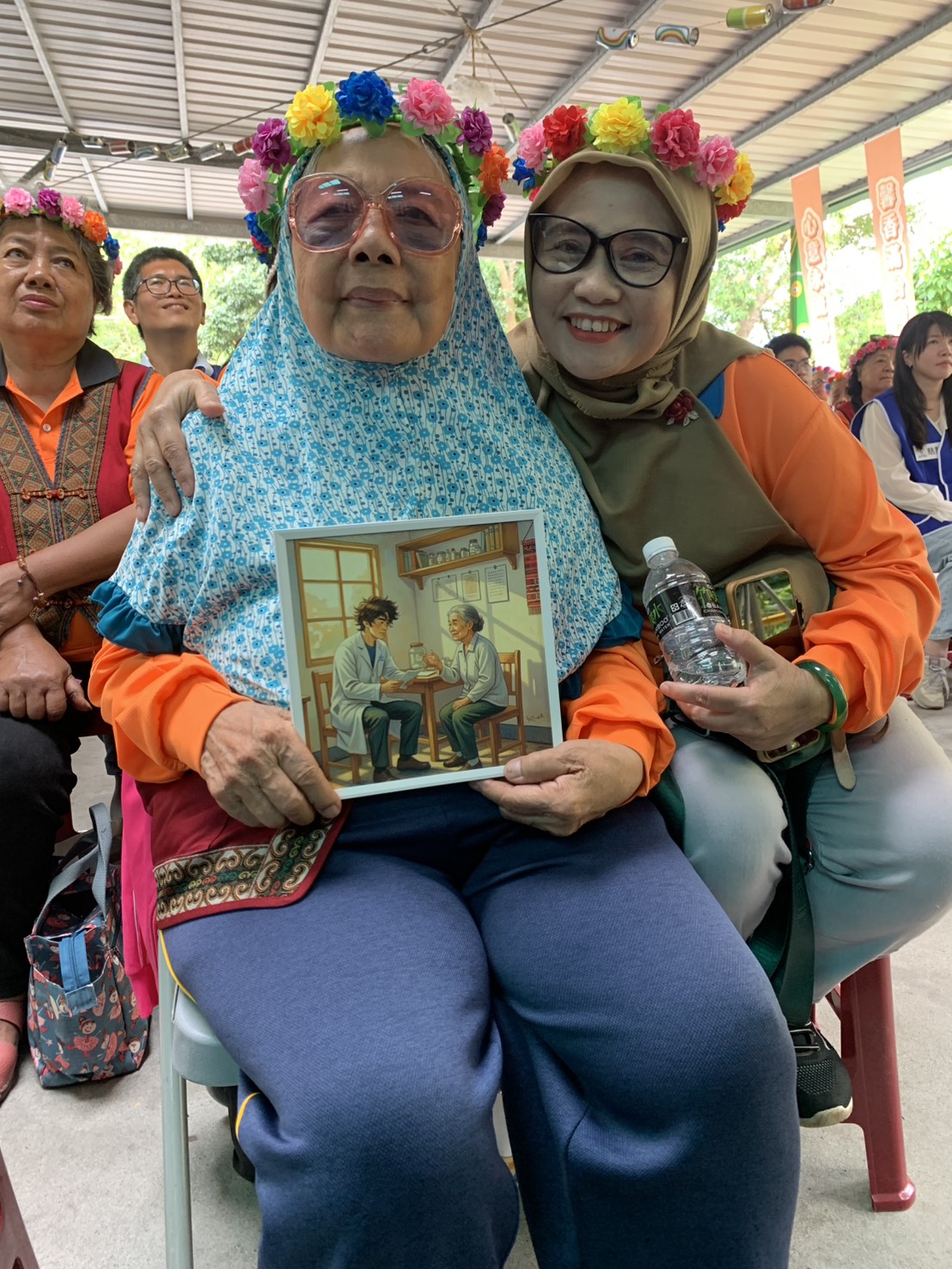 重度失智病徐媽媽與AI創作（南迴超人醫師-許超斌